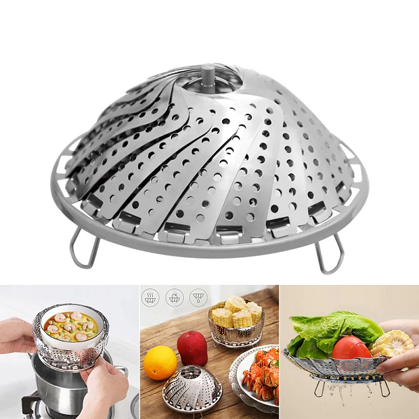 بخارپز استیل کوچک
